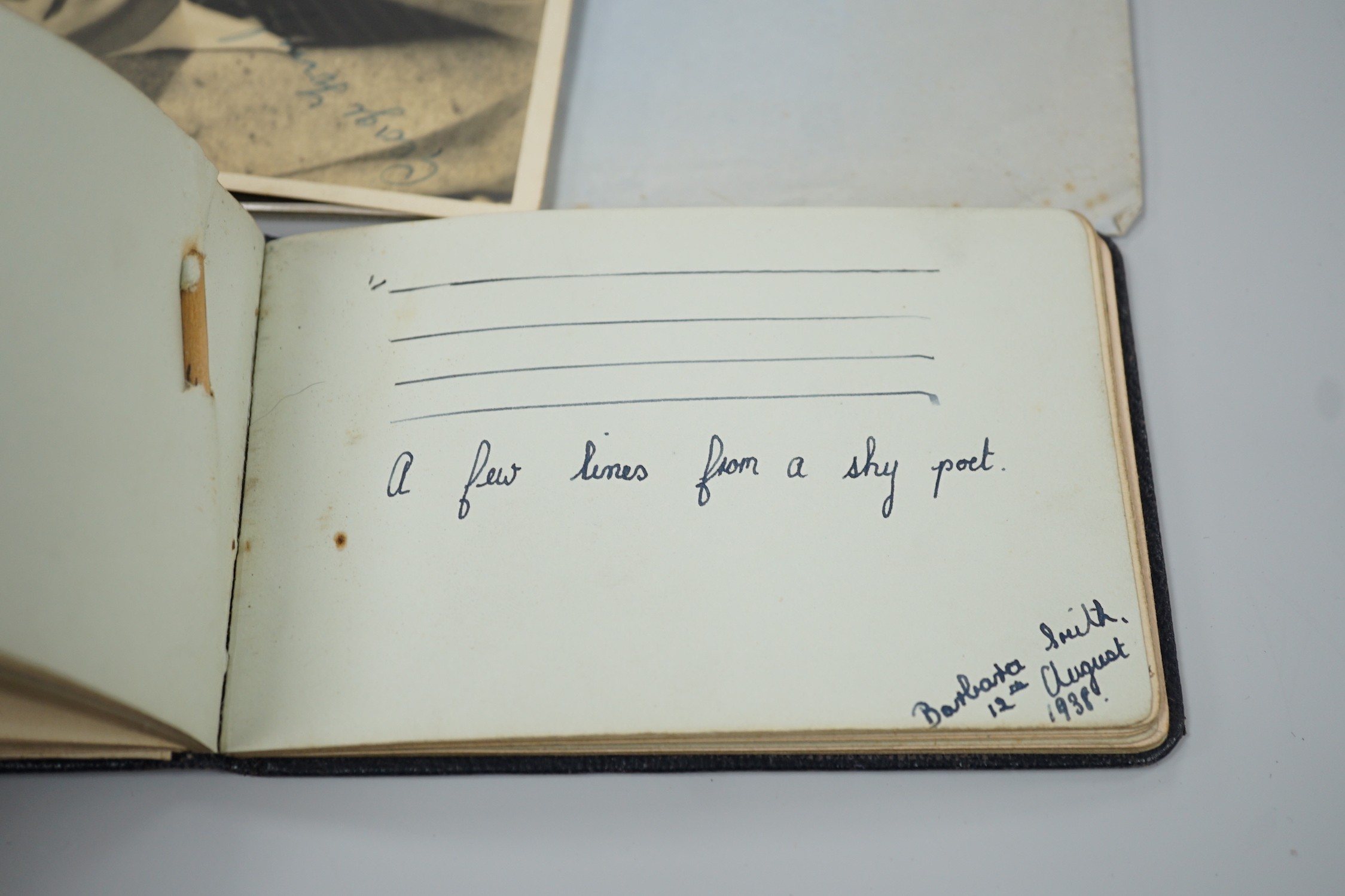 Mixed autographs including George Formby, 1938, Charlie Chaplin, Noel Coward